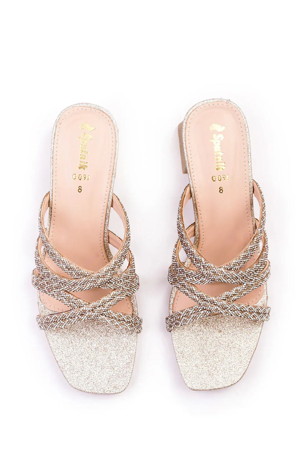 Golden Fancy Slipper K02485/011