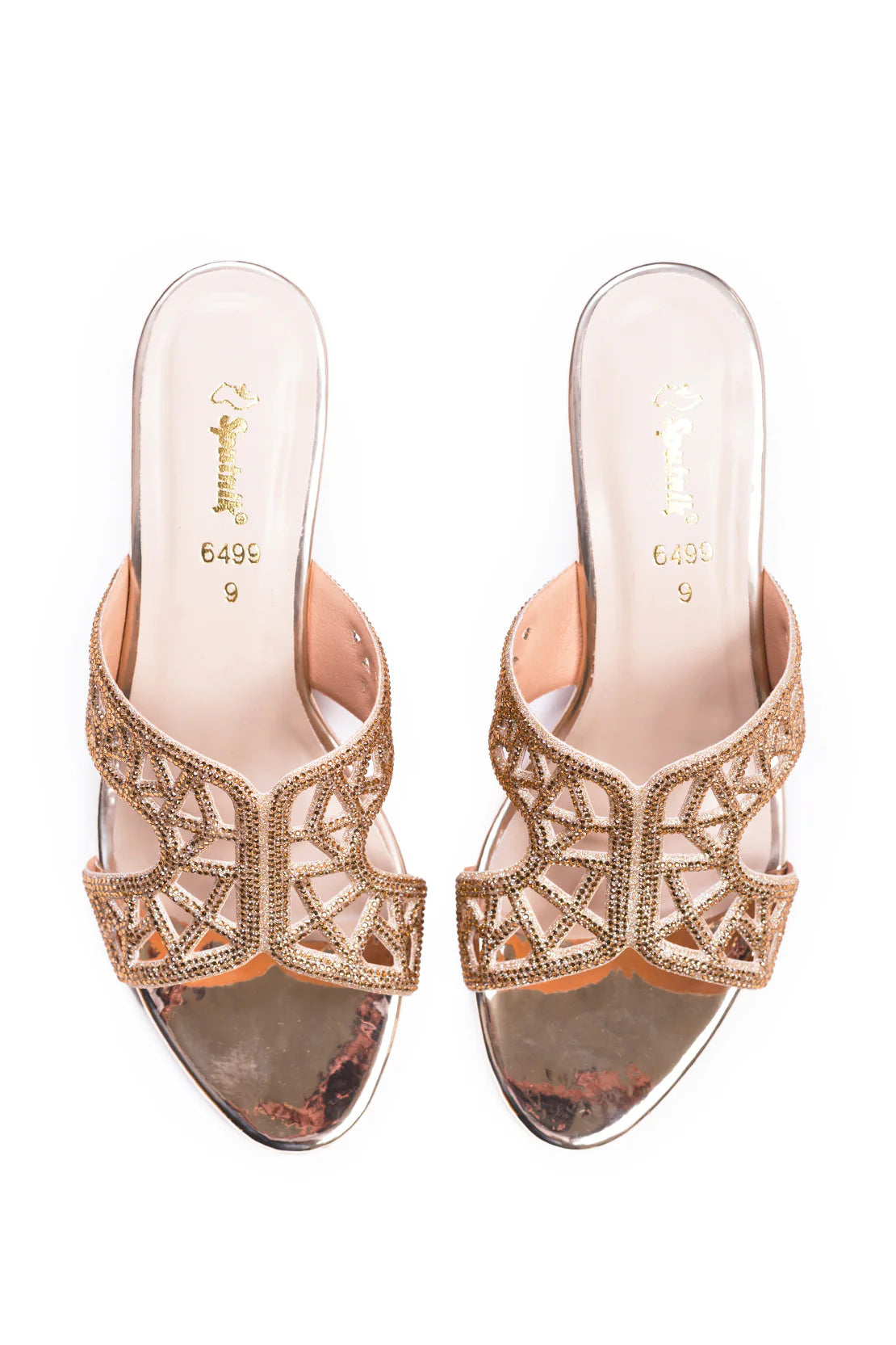 Golden Fancy Slipper L02491/011