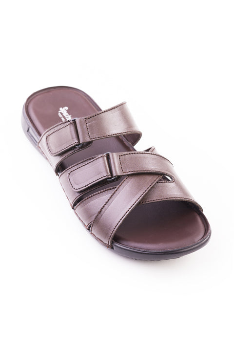 Brown Analine Slipper K00137/14A