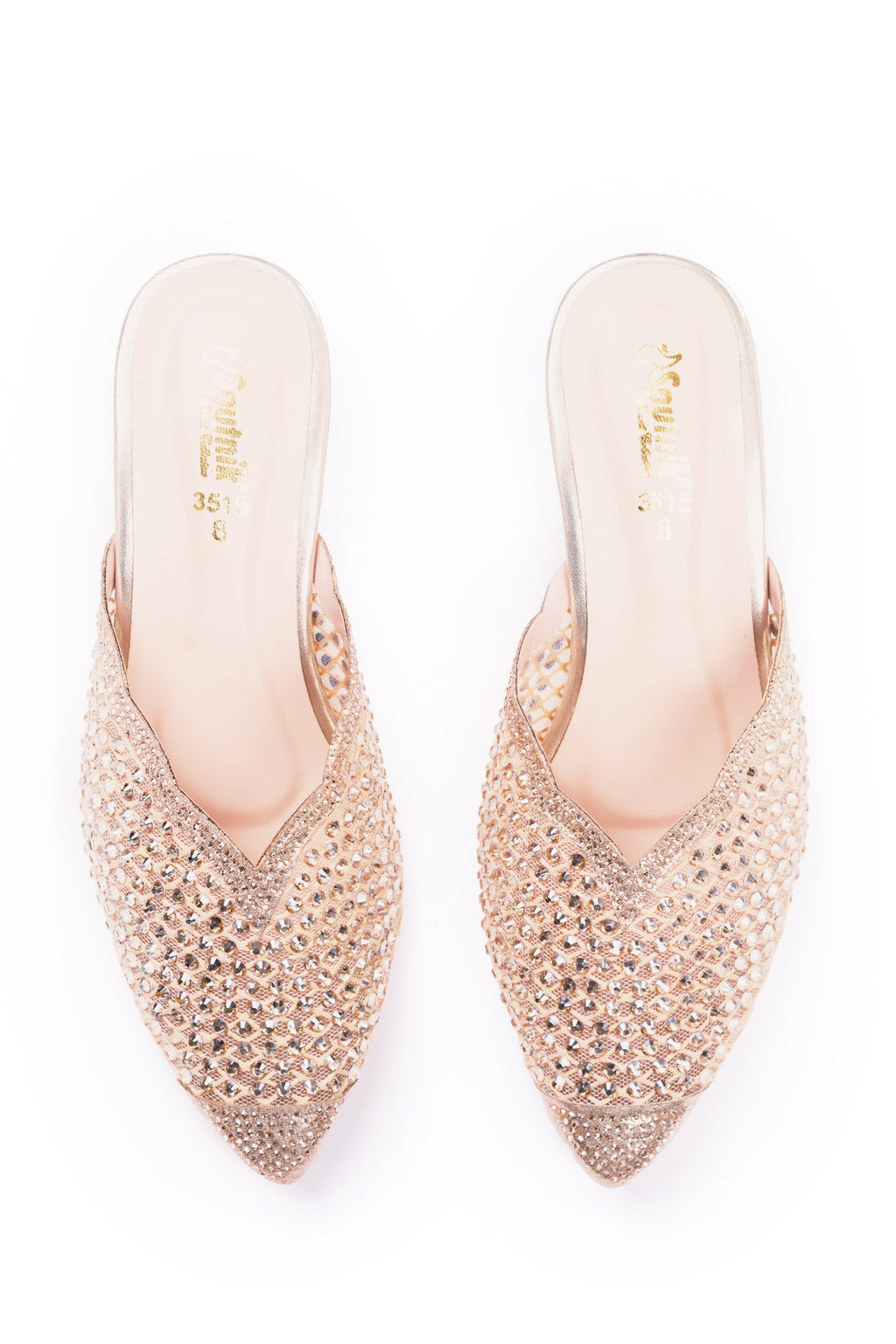 Golden Fancy Slipper L04151/011