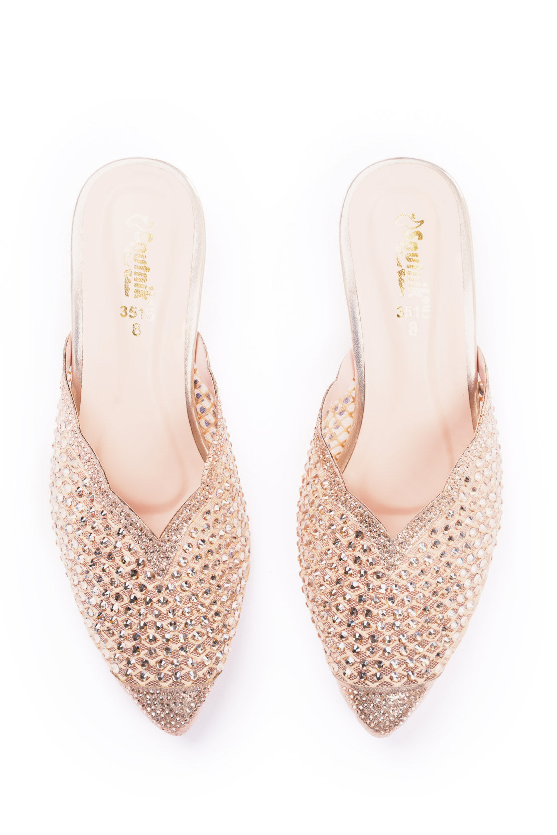 Golden Fancy Slipper L04151/011