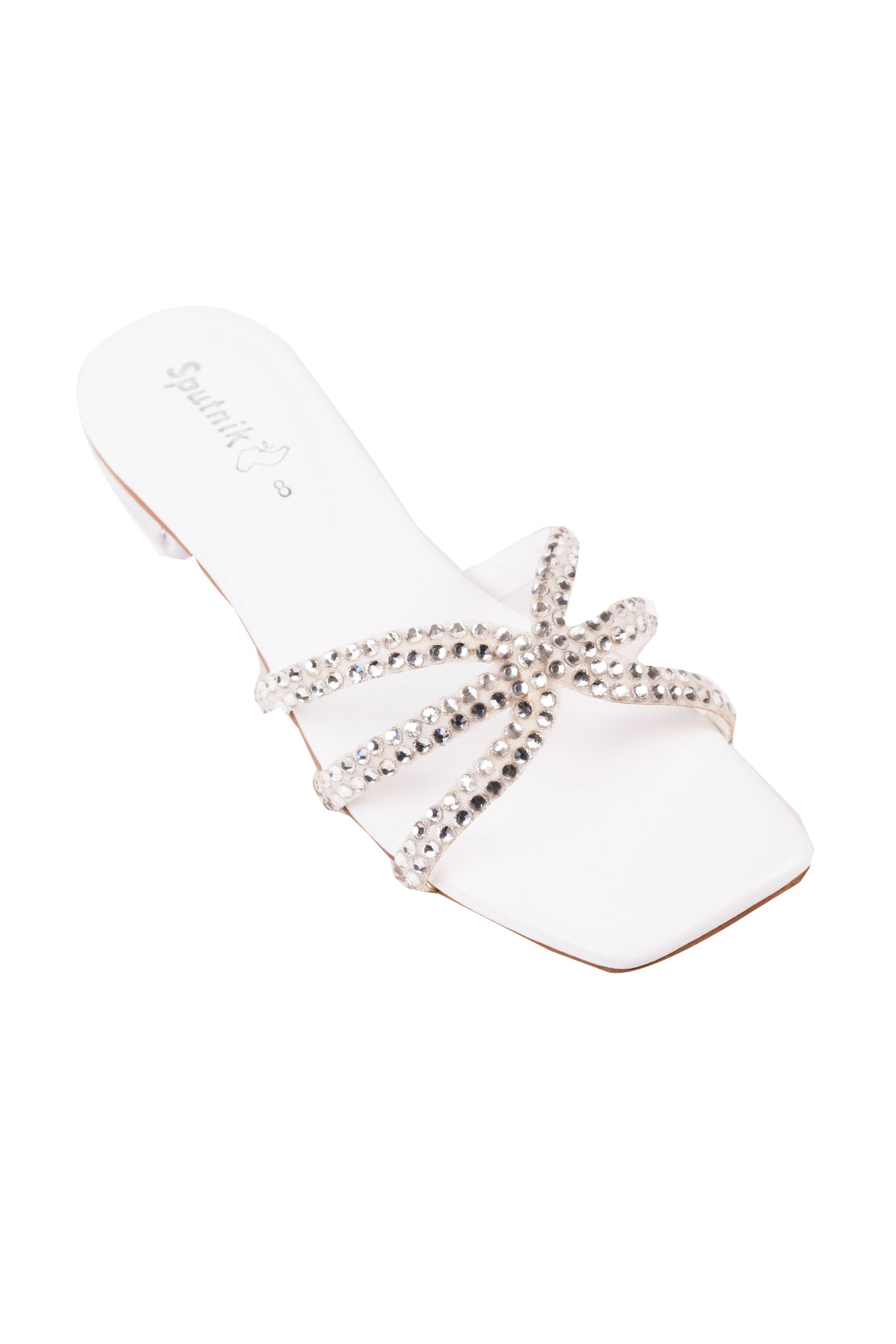 White Flat Slipper L02203/003