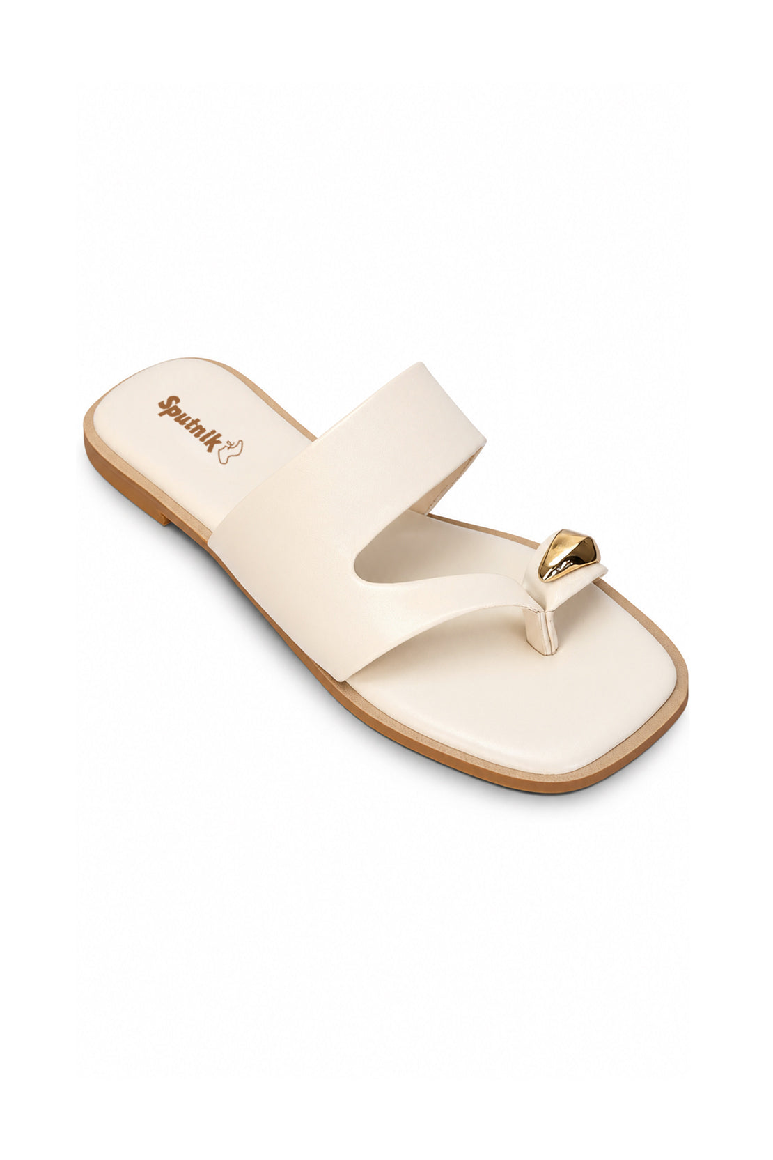 Fawn Flat Slipper L02175/006