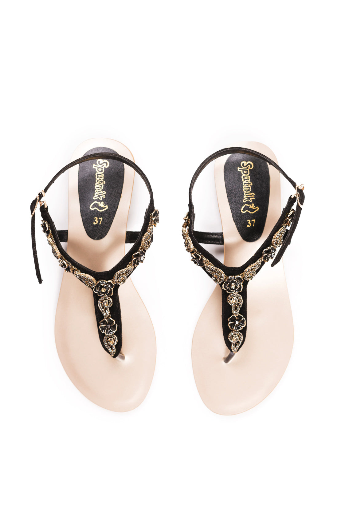 Black Suede Slipper L02295/2S0