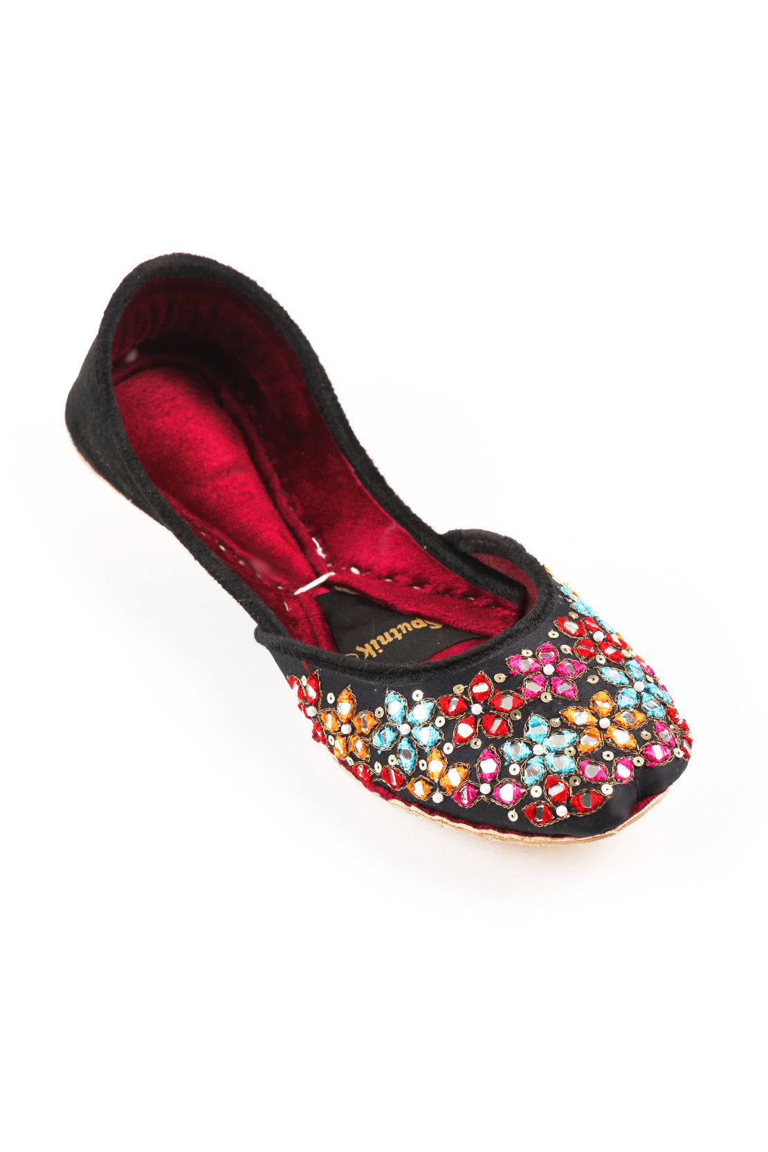 Black Multi Khussa L04209/245