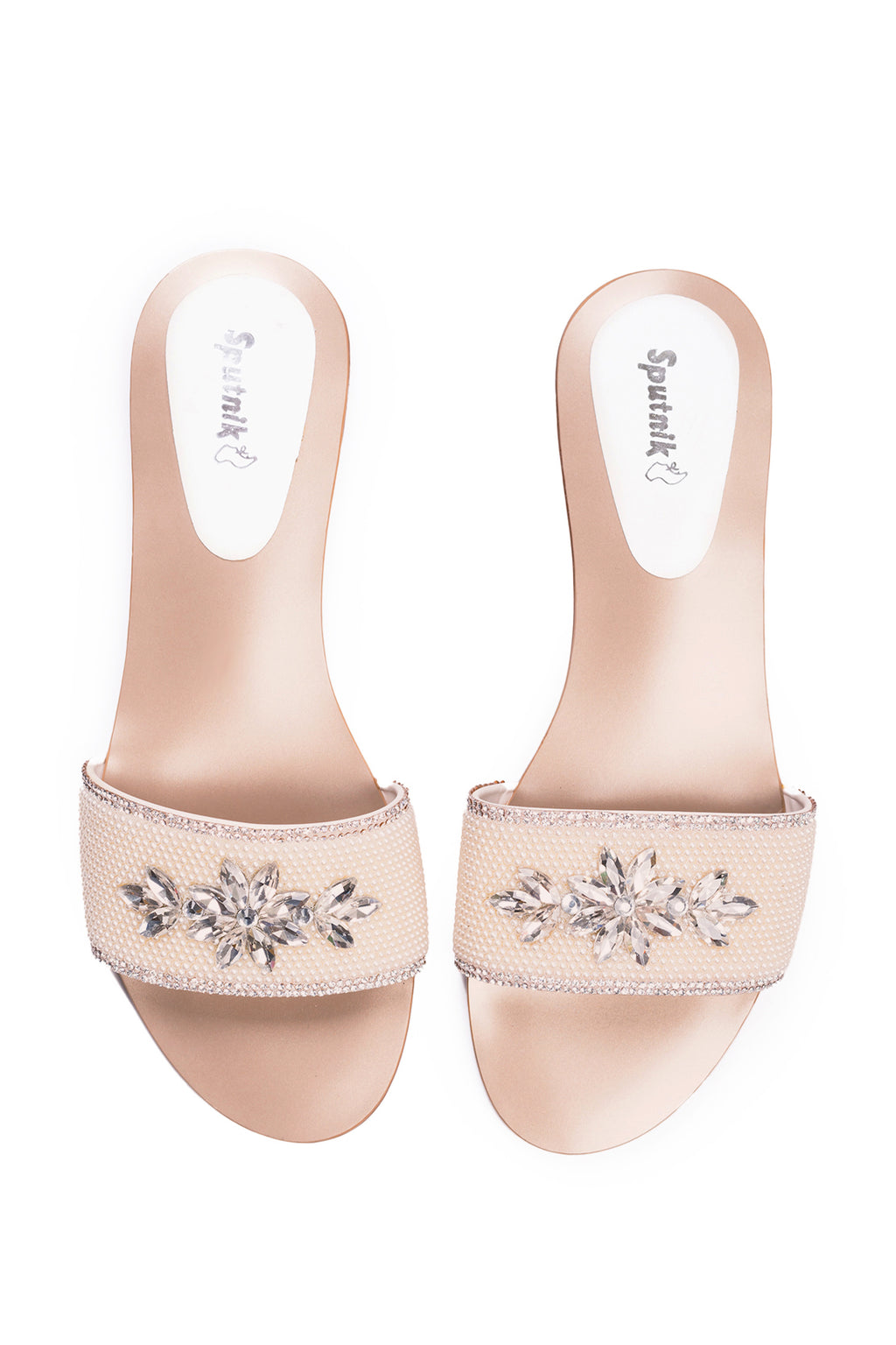 White Flat Slipper L03279/003
