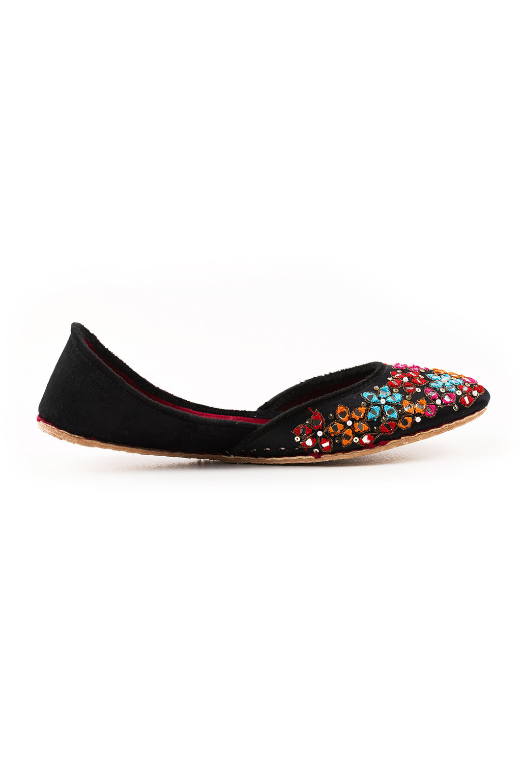 Black Multi Khussa L04209/245