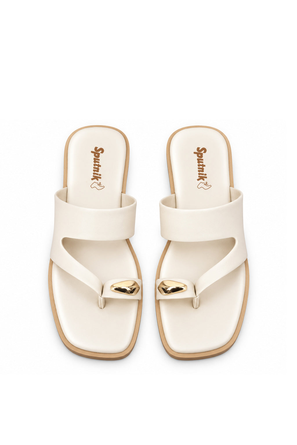 Fawn Flat Slipper L02175/006