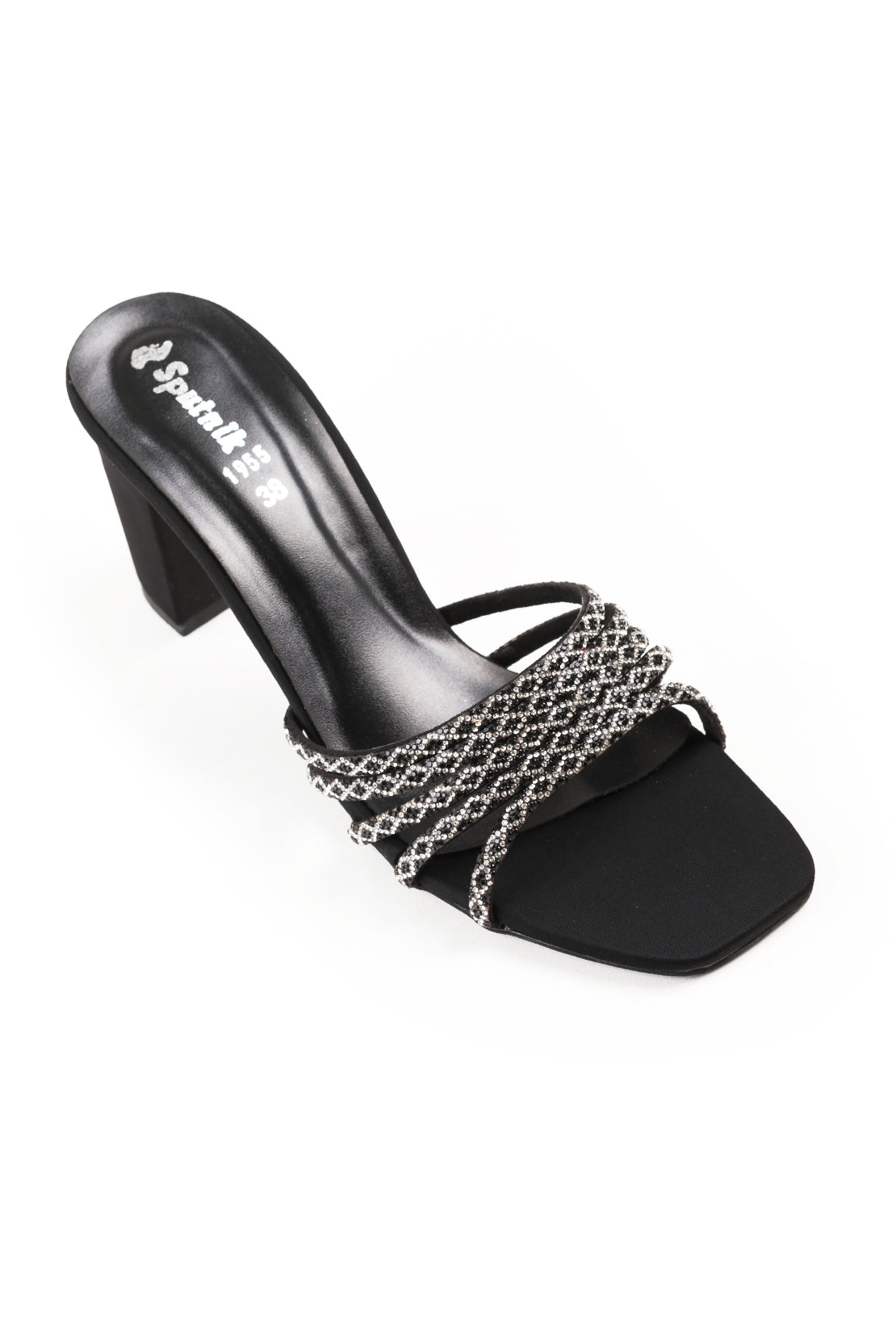 Black Fancy Slipper K02710/002