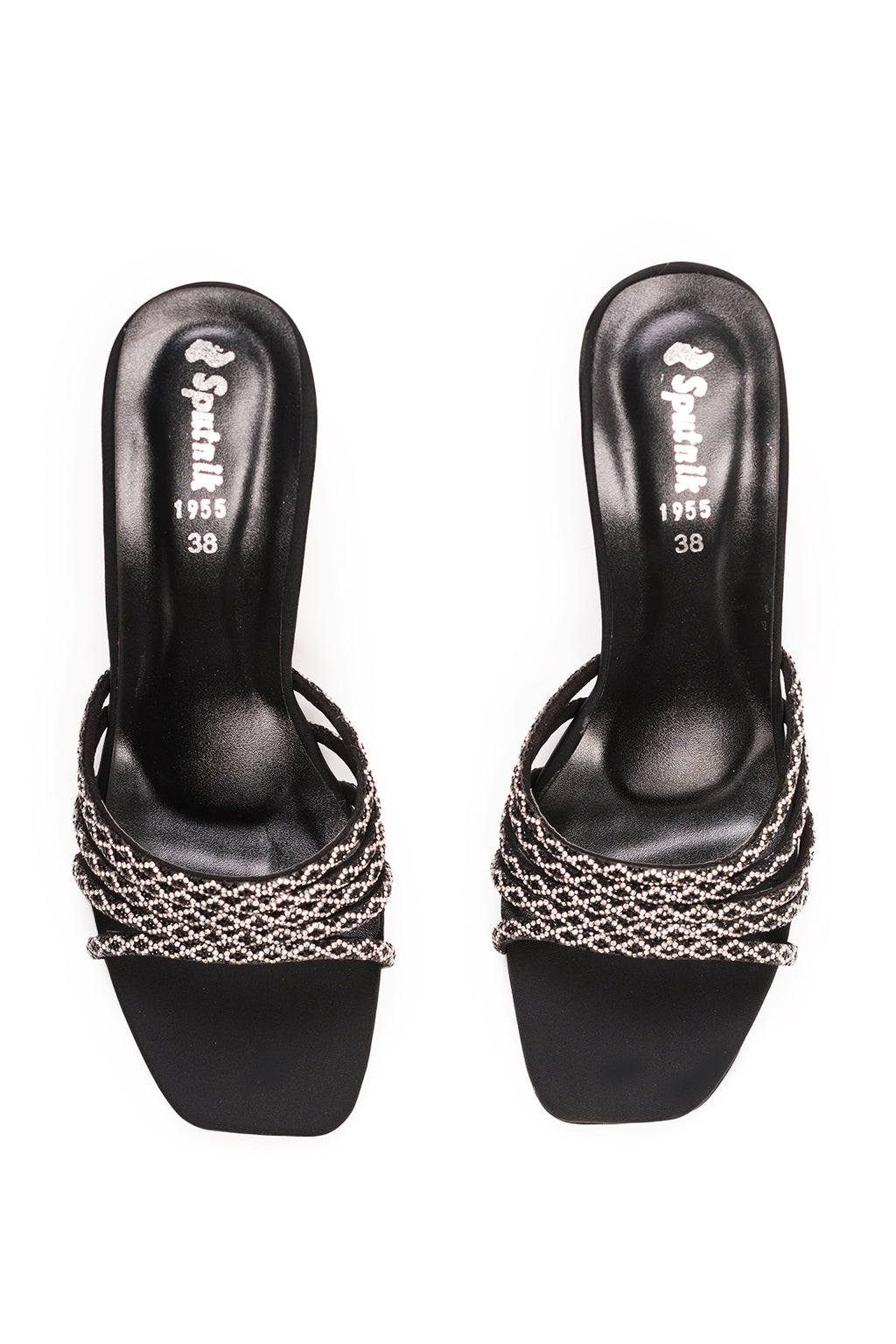 Black Fancy Slipper K02710/002