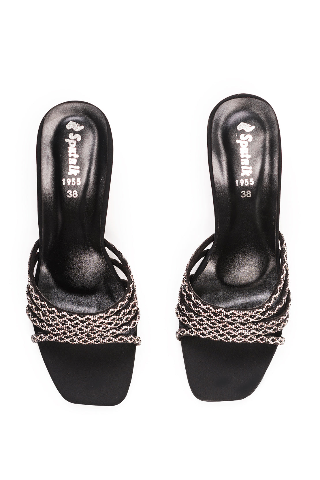 Black Fancy Slipper K02710/002