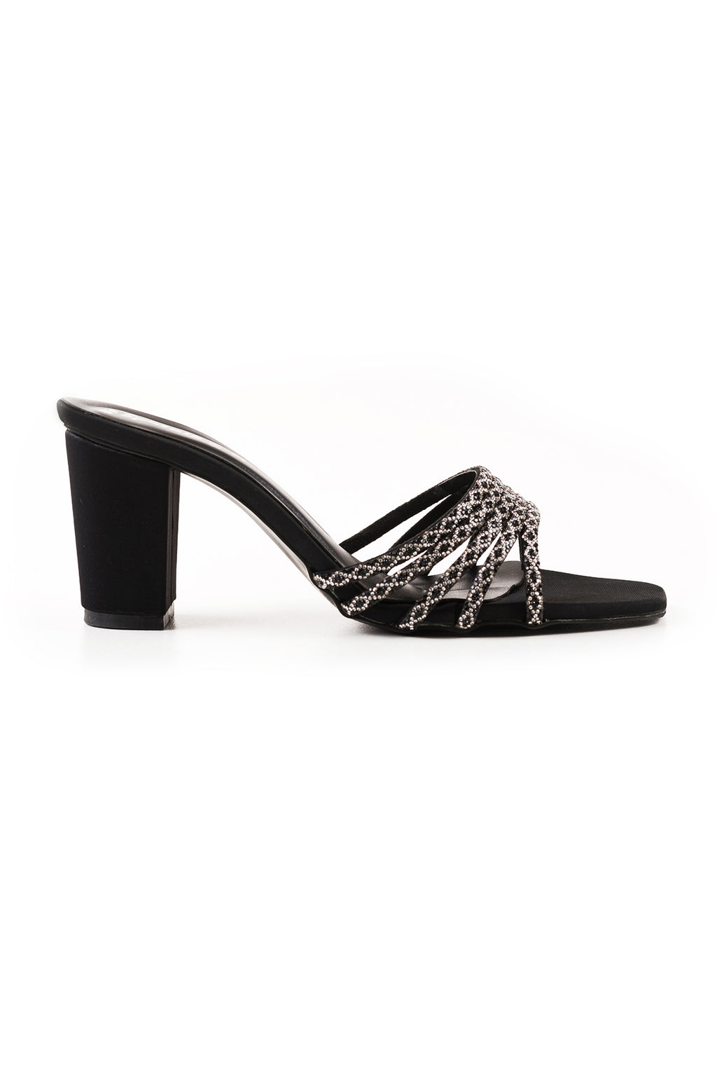 Black Fancy Slipper K02710/002
