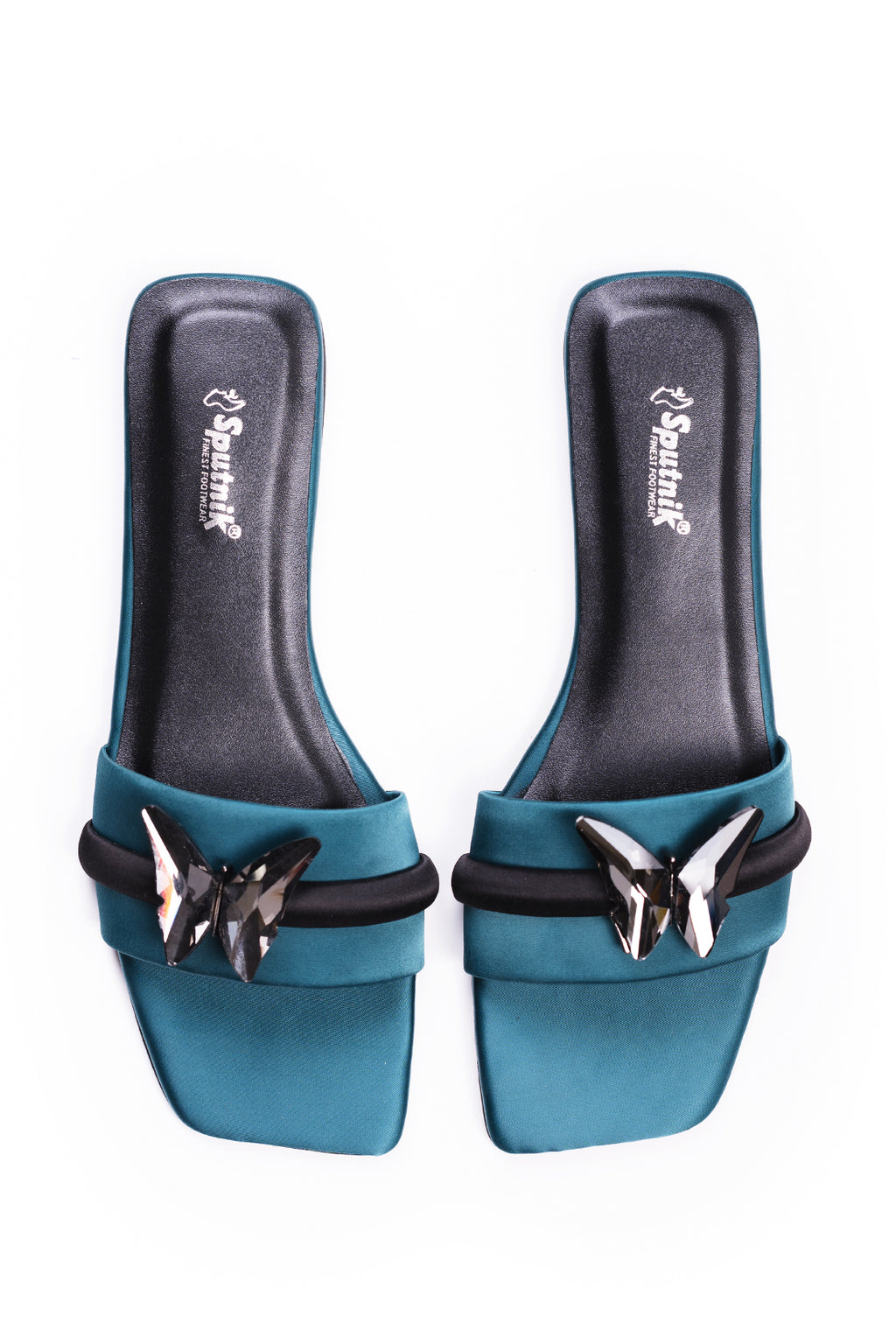 Green Flat Slipper L03221/007