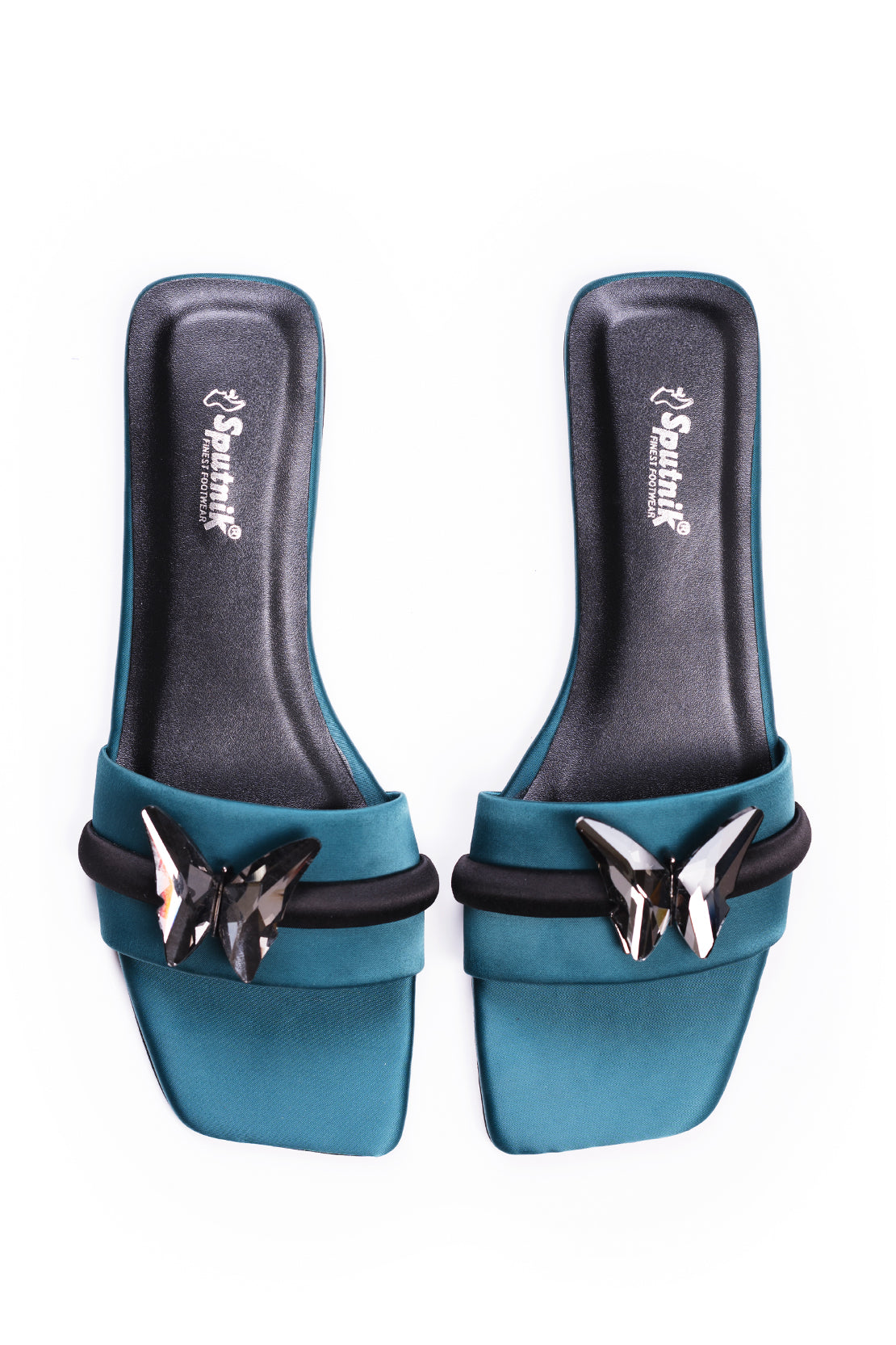 Green Flat Slipper L03221/007