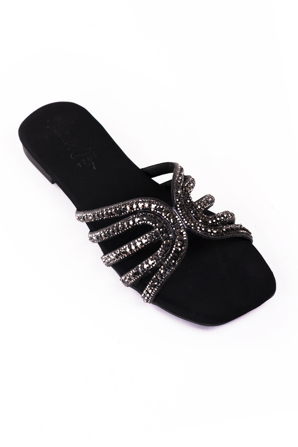 Black Flat Slipper K02903/002