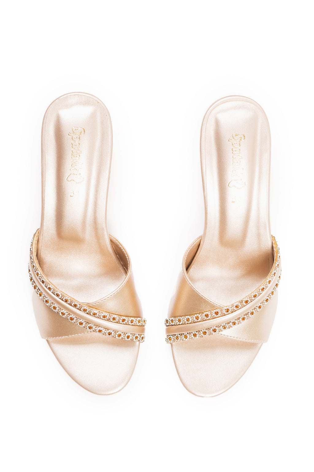 Golden Fancy Slipper L02452/011