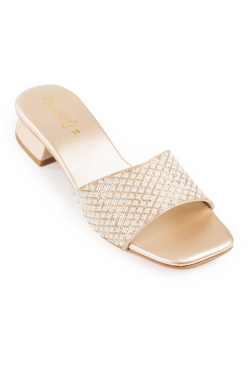 Golden Fancy Slipper L02292/011