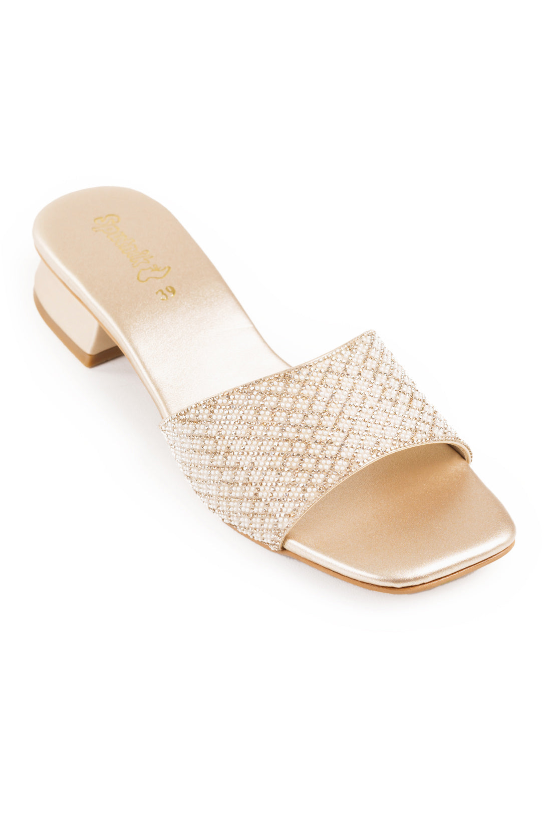 Golden Fancy Slipper L02292/011
