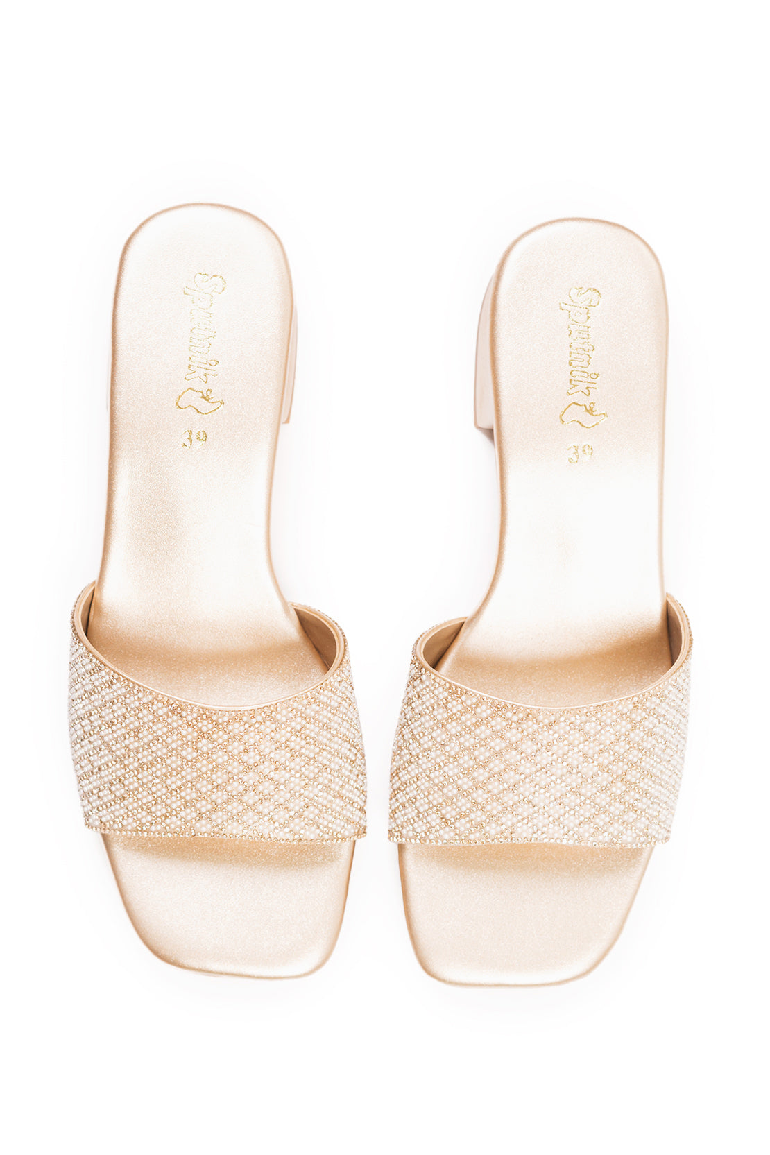 Golden Flat Slipper L02292/011