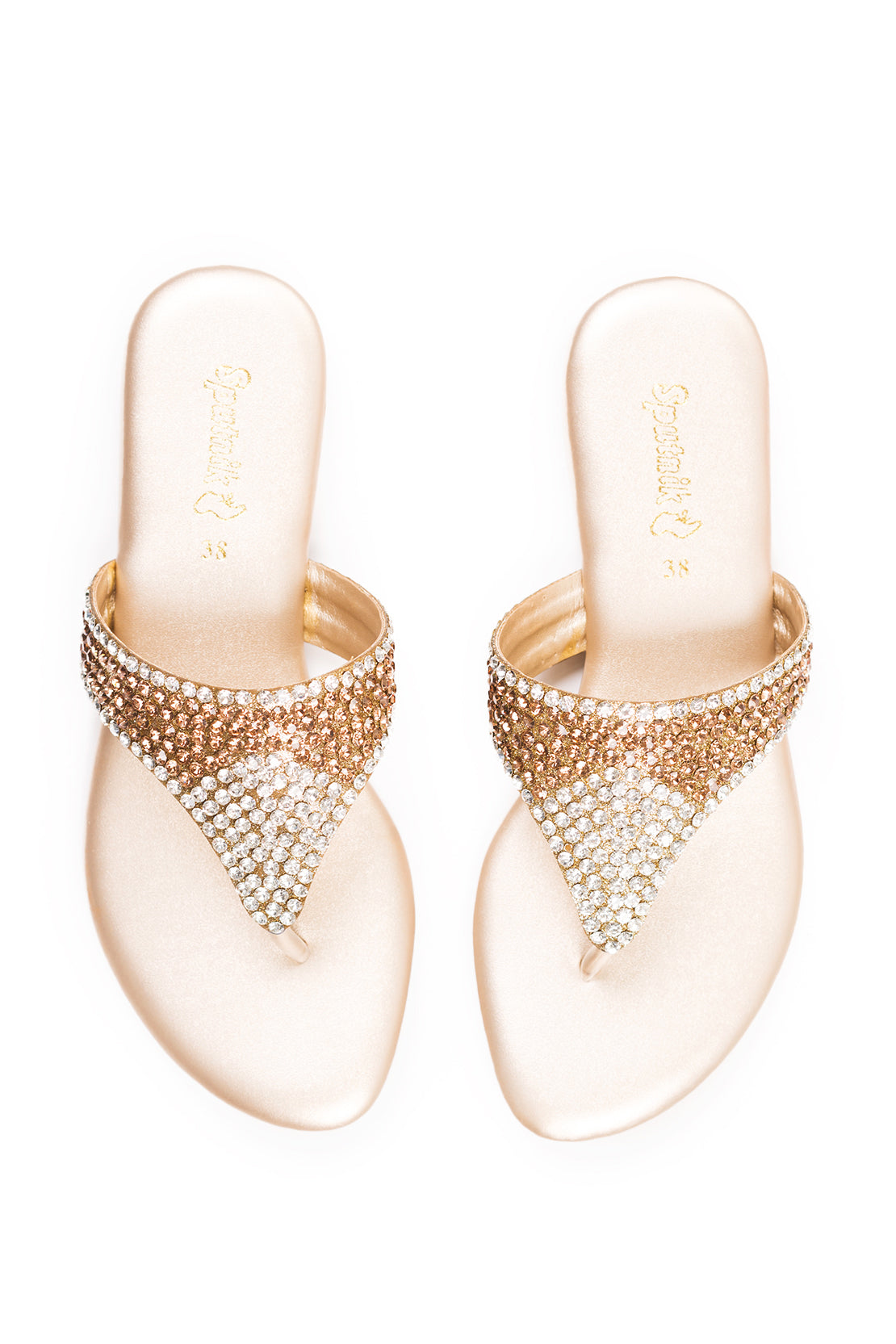 Golden Flat Slipper K03294/011