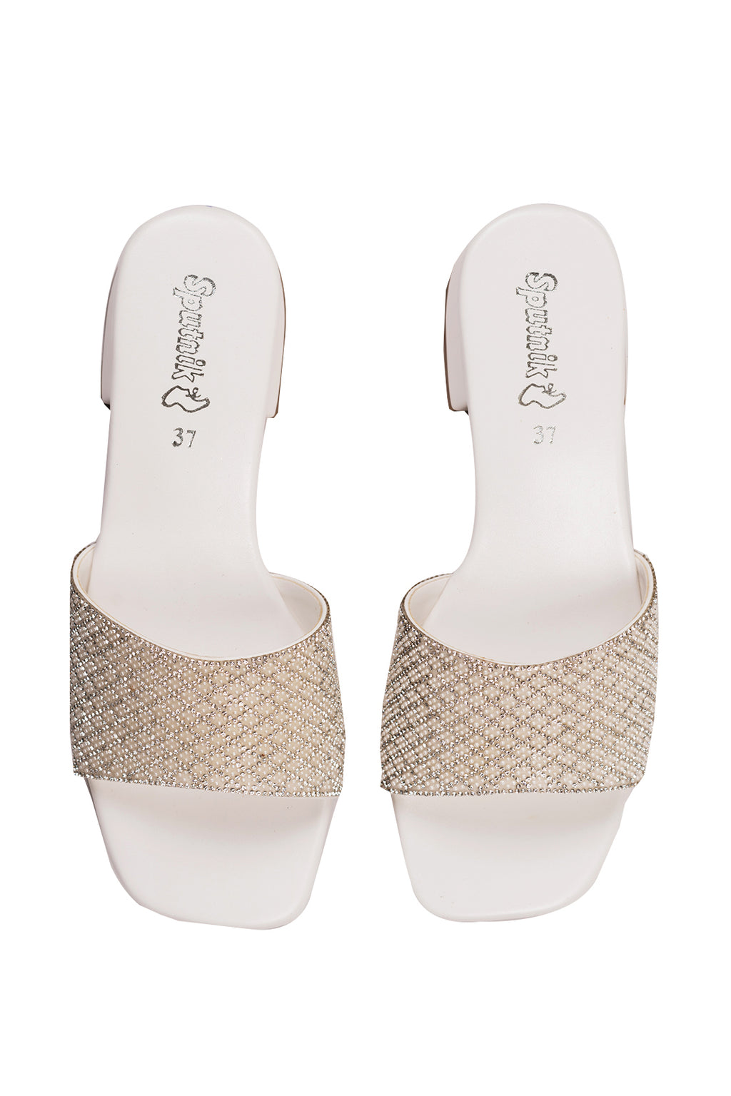 White Flat Slipper L02292/003