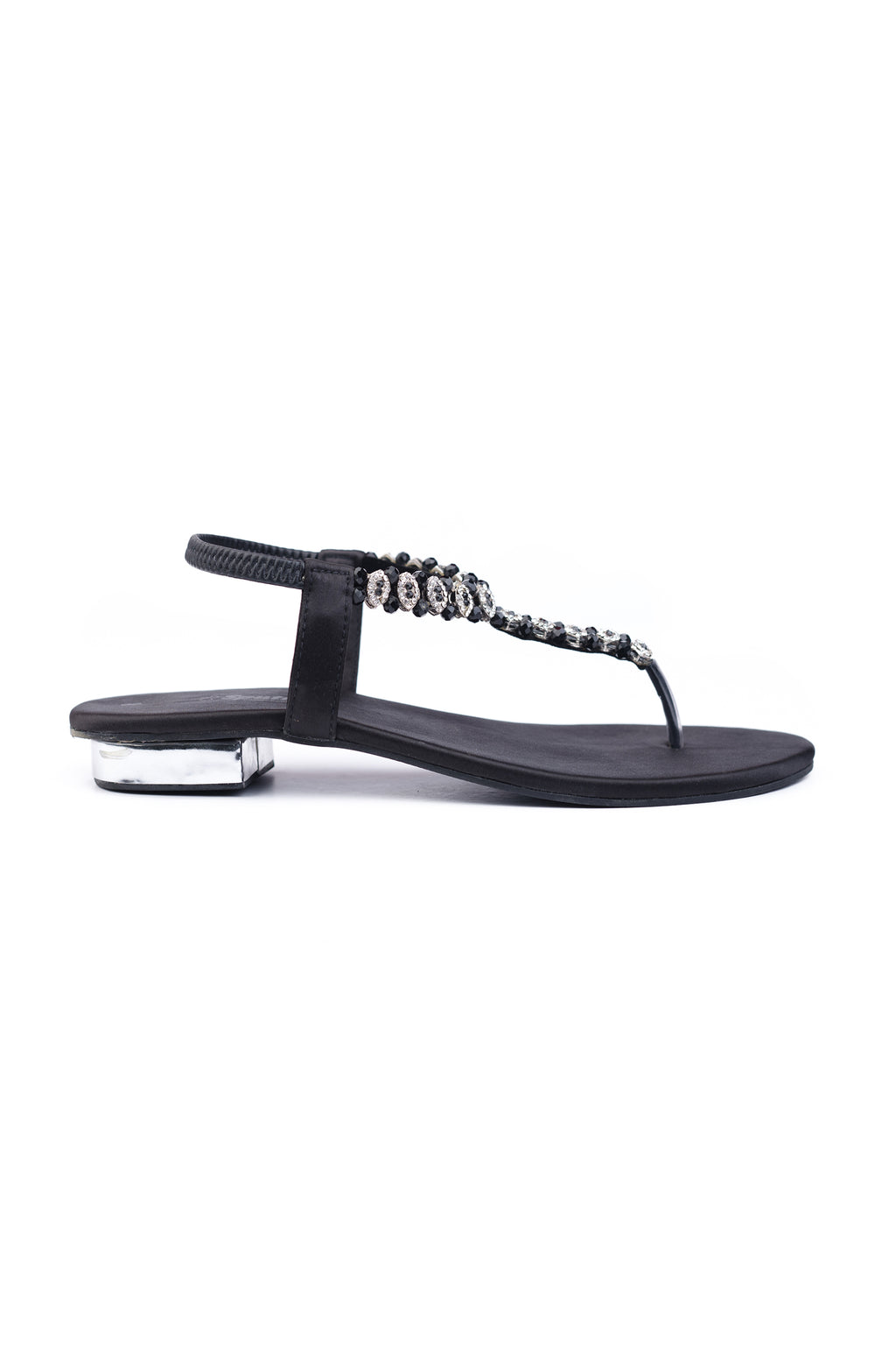 Black Flat Sandal J02264/002