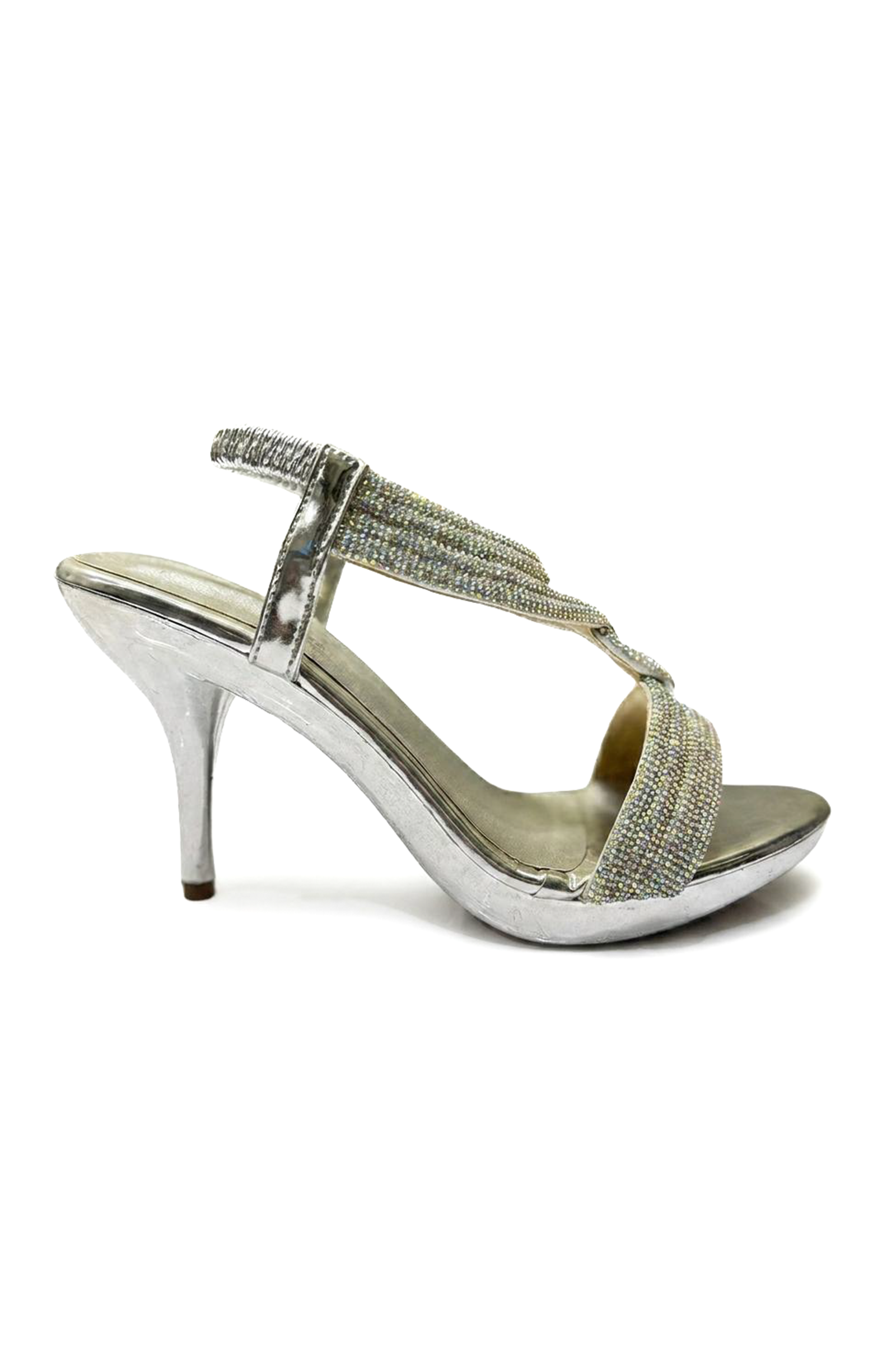 Silver Fancy Sandal L03470/010