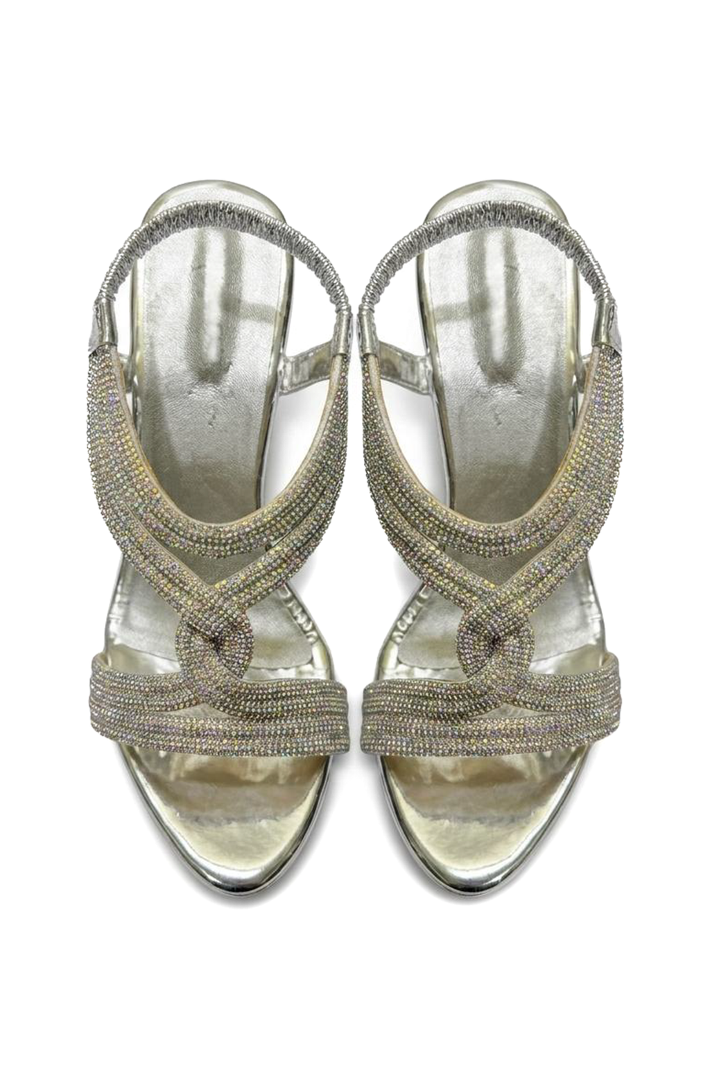 Silver Fancy Sandal L03470/010