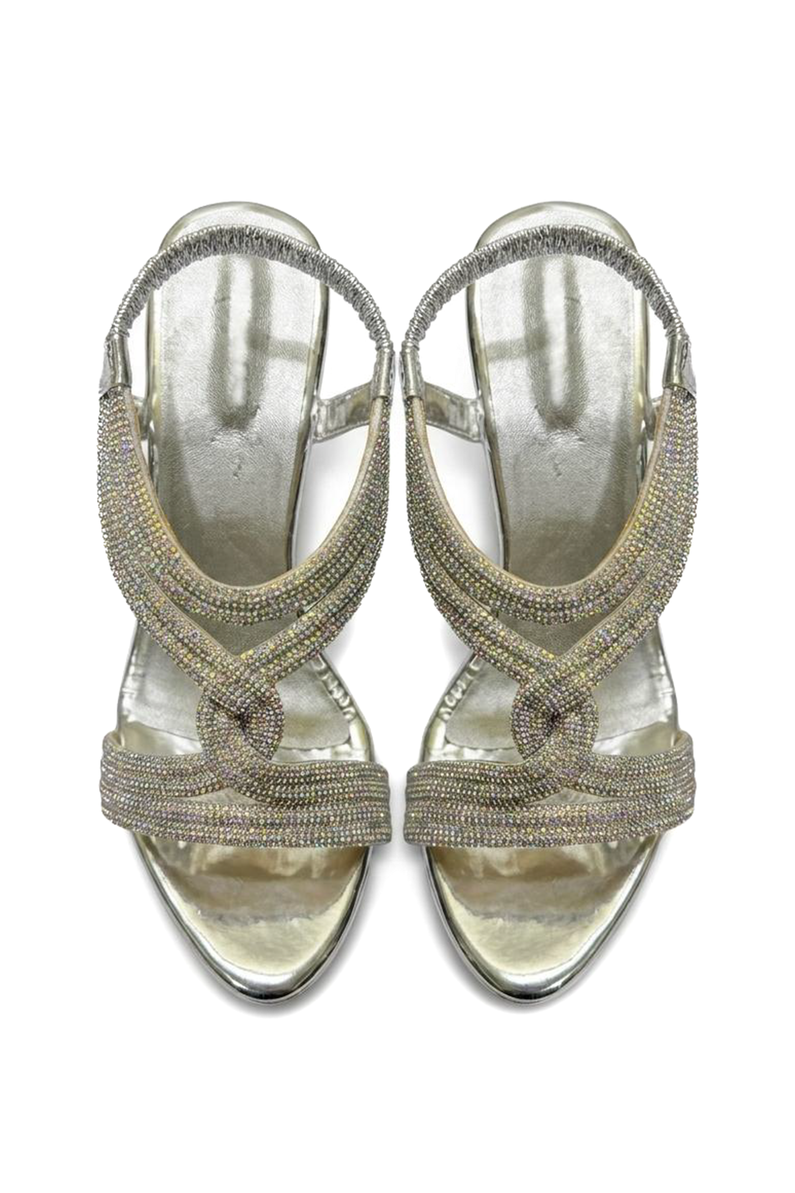 Silver Fancy Sandal L03470/010
