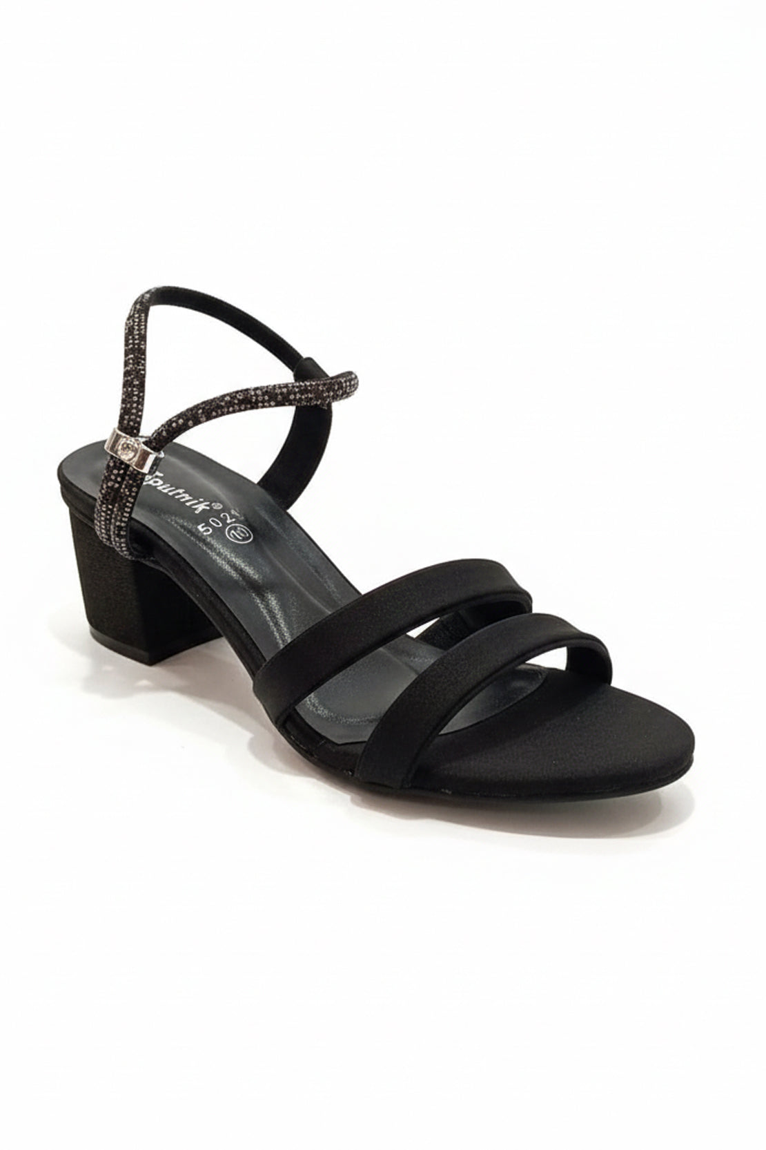 Black Fancy Sandal L02498/002