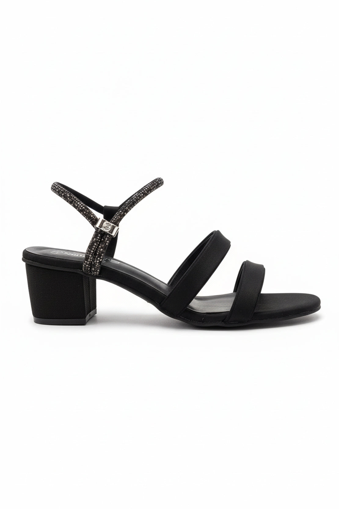 Black Fancy Sandal L02498/002