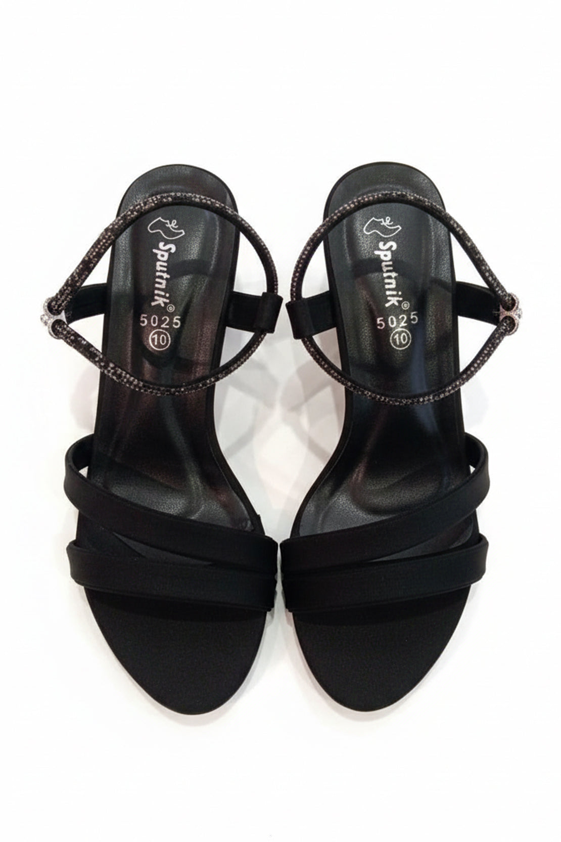 Black Fancy Sandal L02498/002