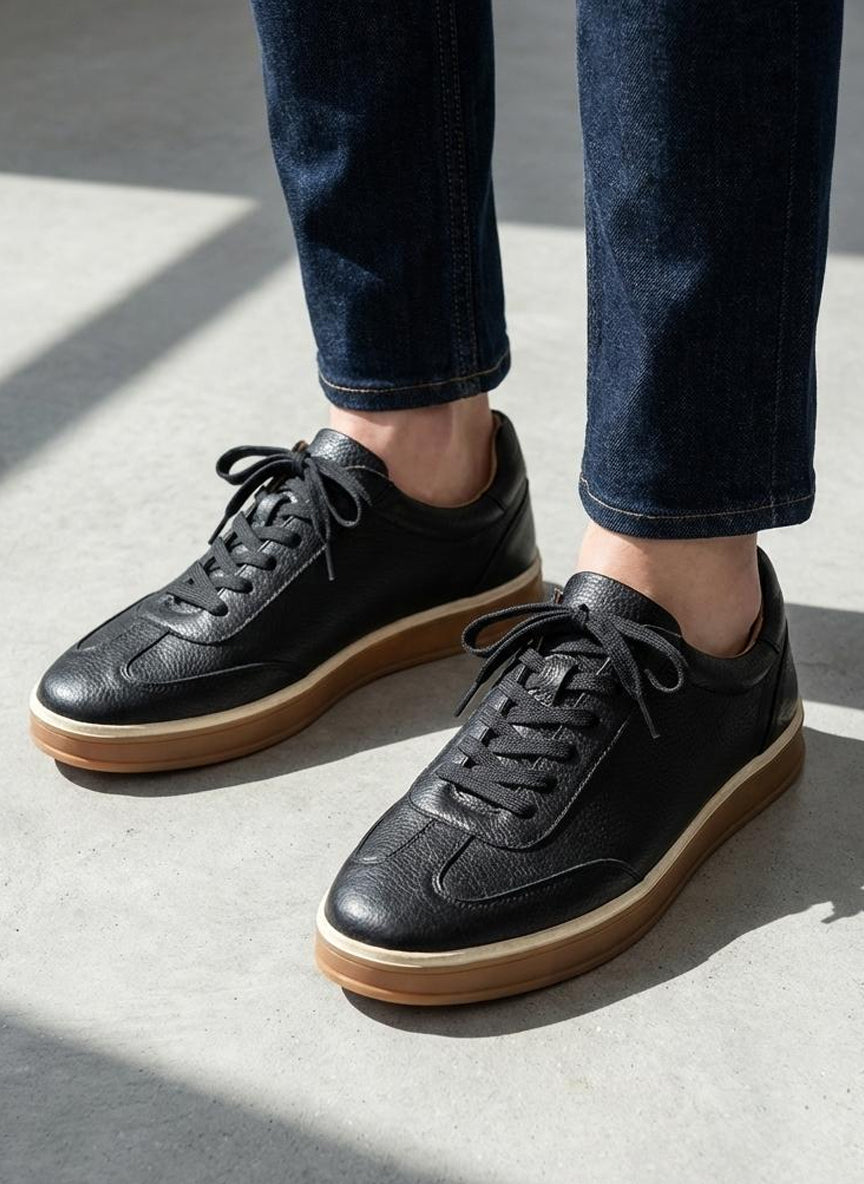 Black Casual Shoes L01630/002