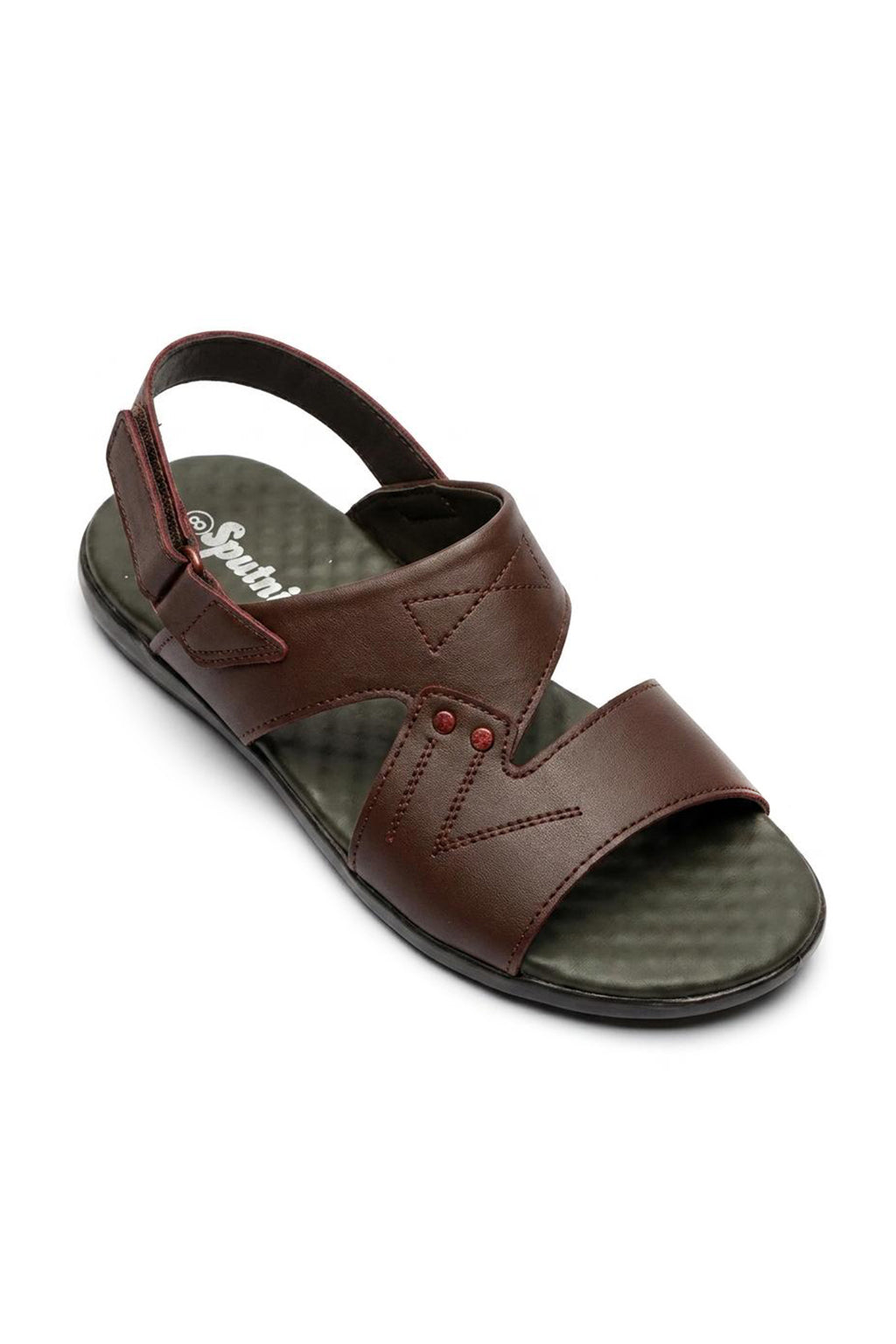 Maroon Sandal L00778/017