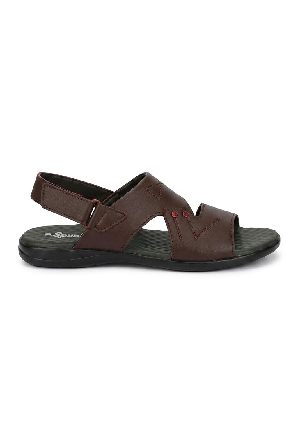 Maroon Sandal L00778/017