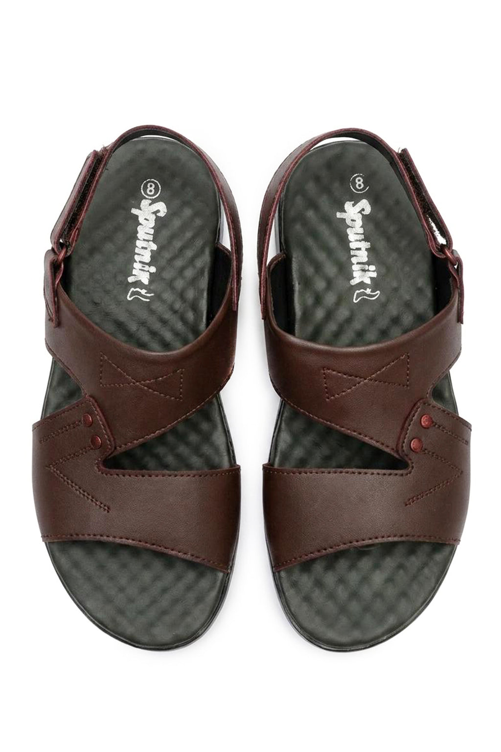 Maroon Sandal L00778/017