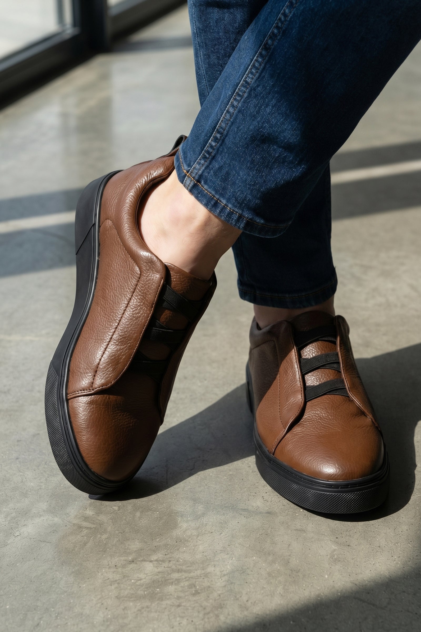 Coffee Casual Shoes L01602/14f