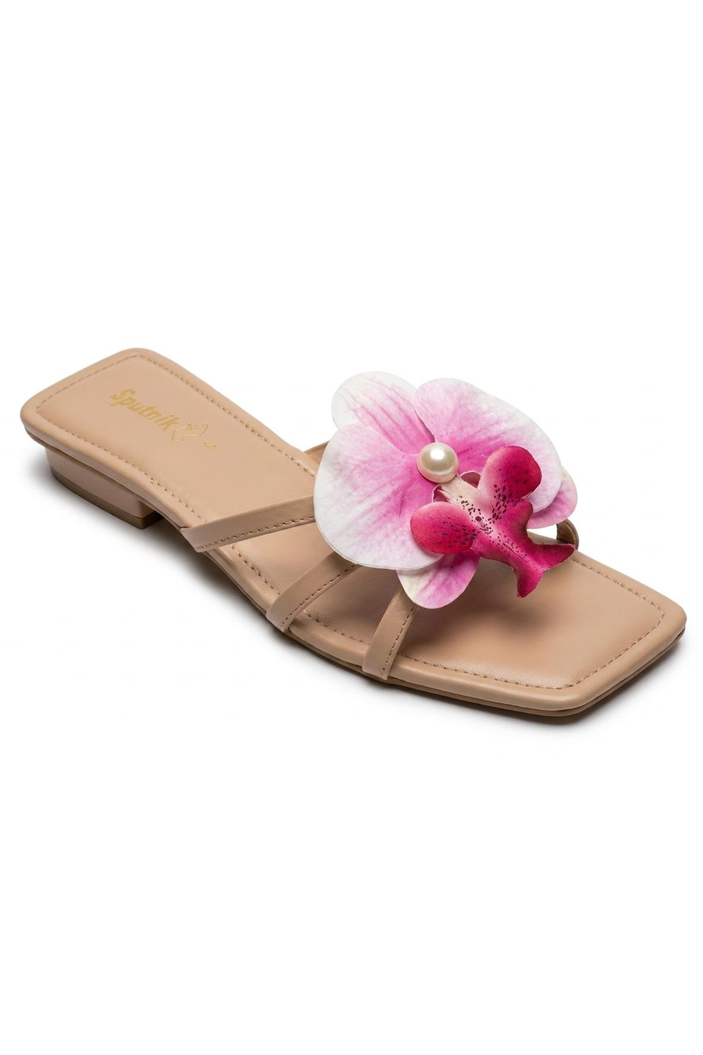 Fawn Flat Slipper L02251/006