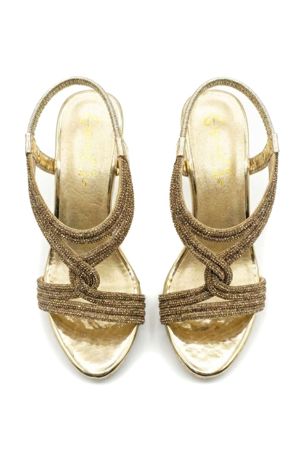 Golden Fancy Sandal L03470/011