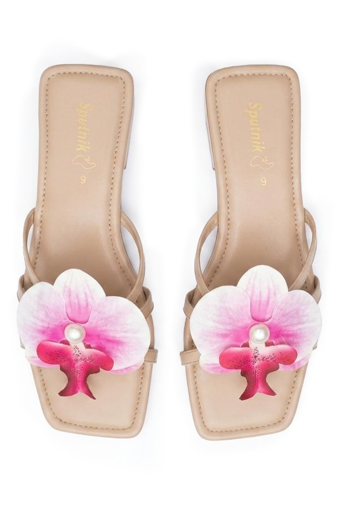 Fawn Flat Slipper L02251/006