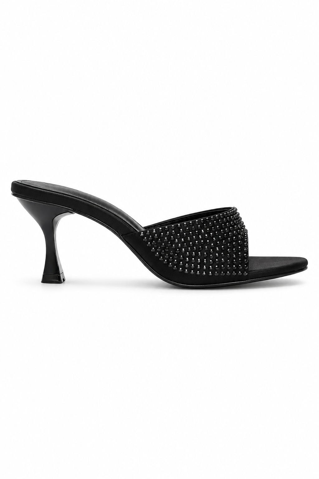 Black Fancy Slipper L02729/002