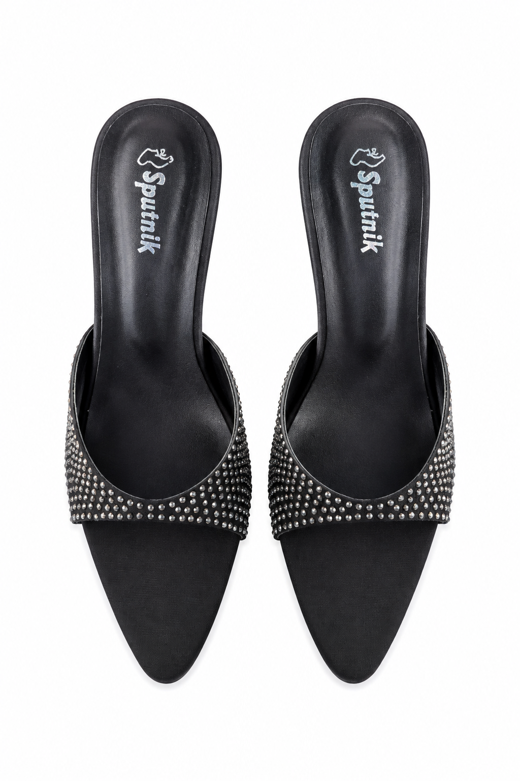Black Fancy Slipper L02729/002