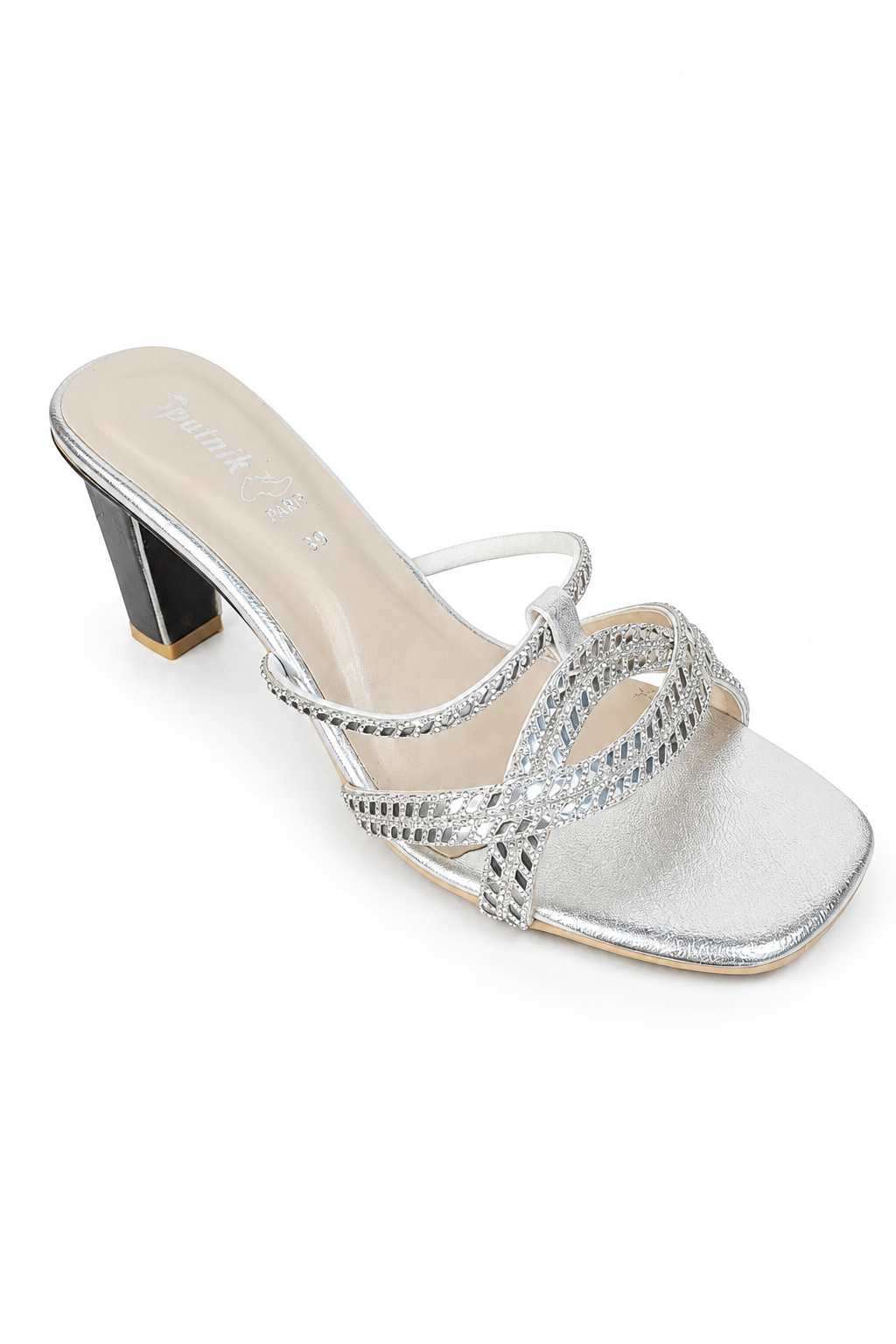 Silver Fancy Slipper L02788/010