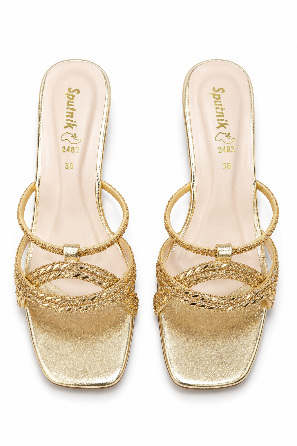 Golden Fancy Slipper L02788/011