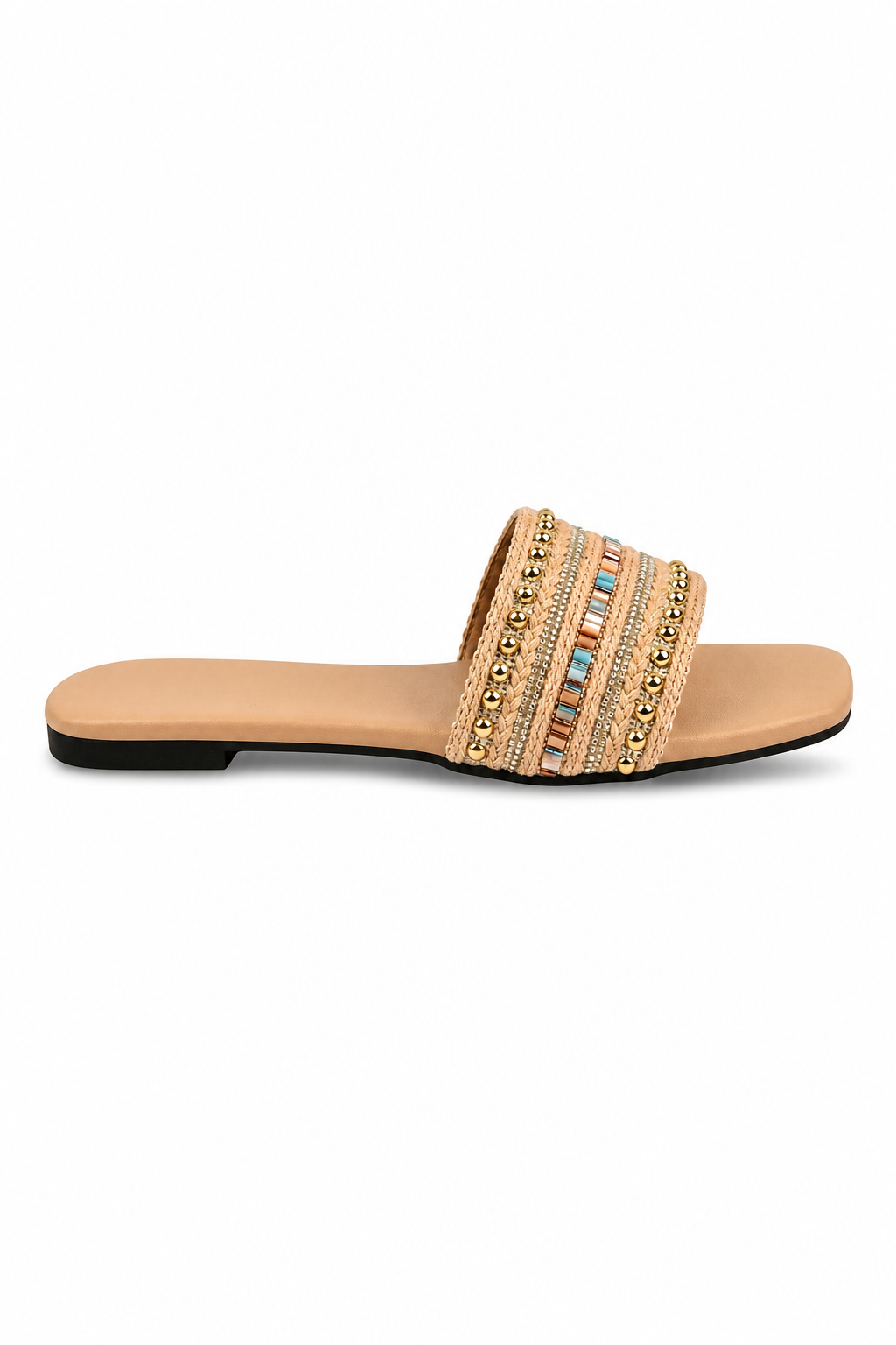 Fawn Flat Slipper L02920/006