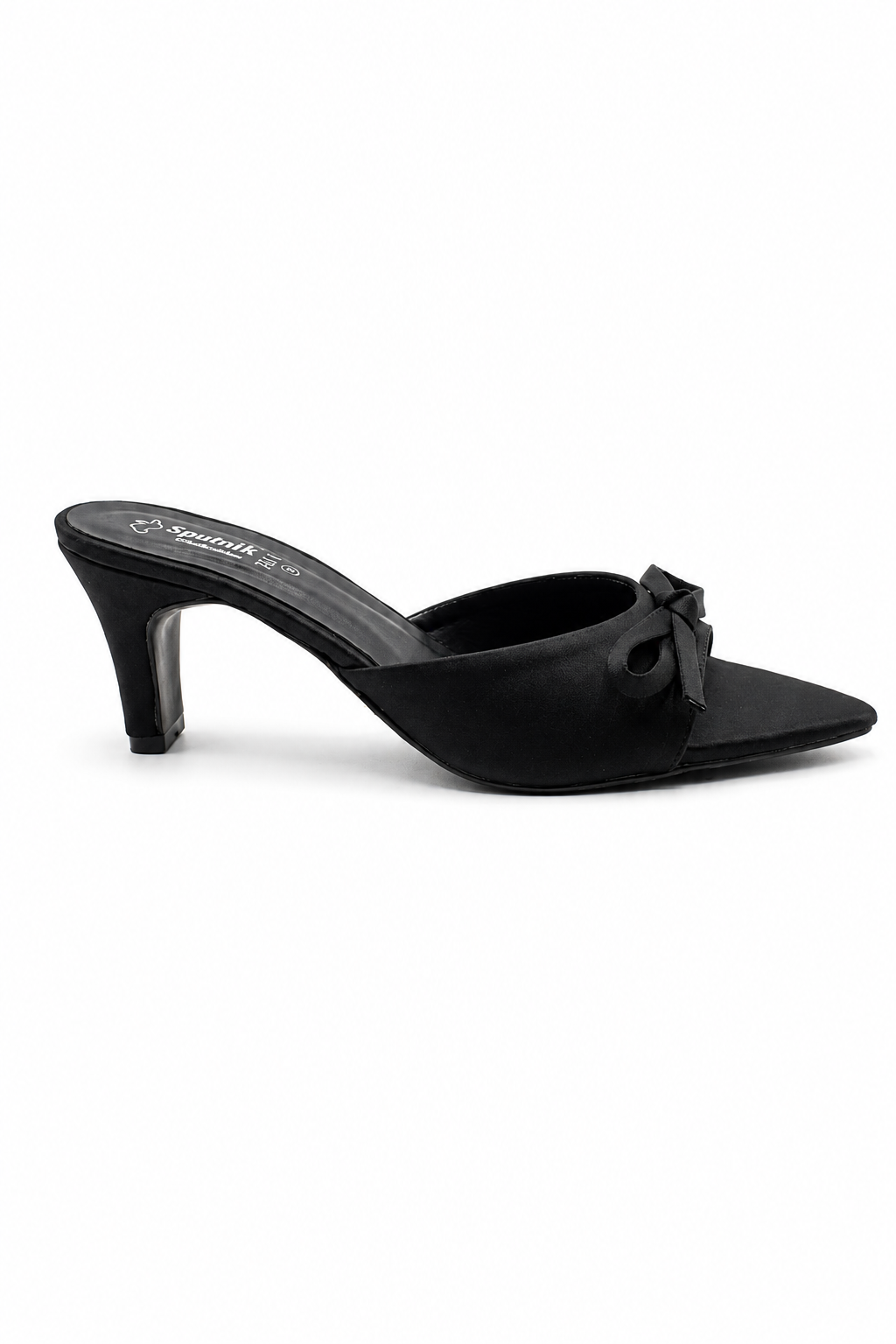 Black Fancy Slipper L02703/002