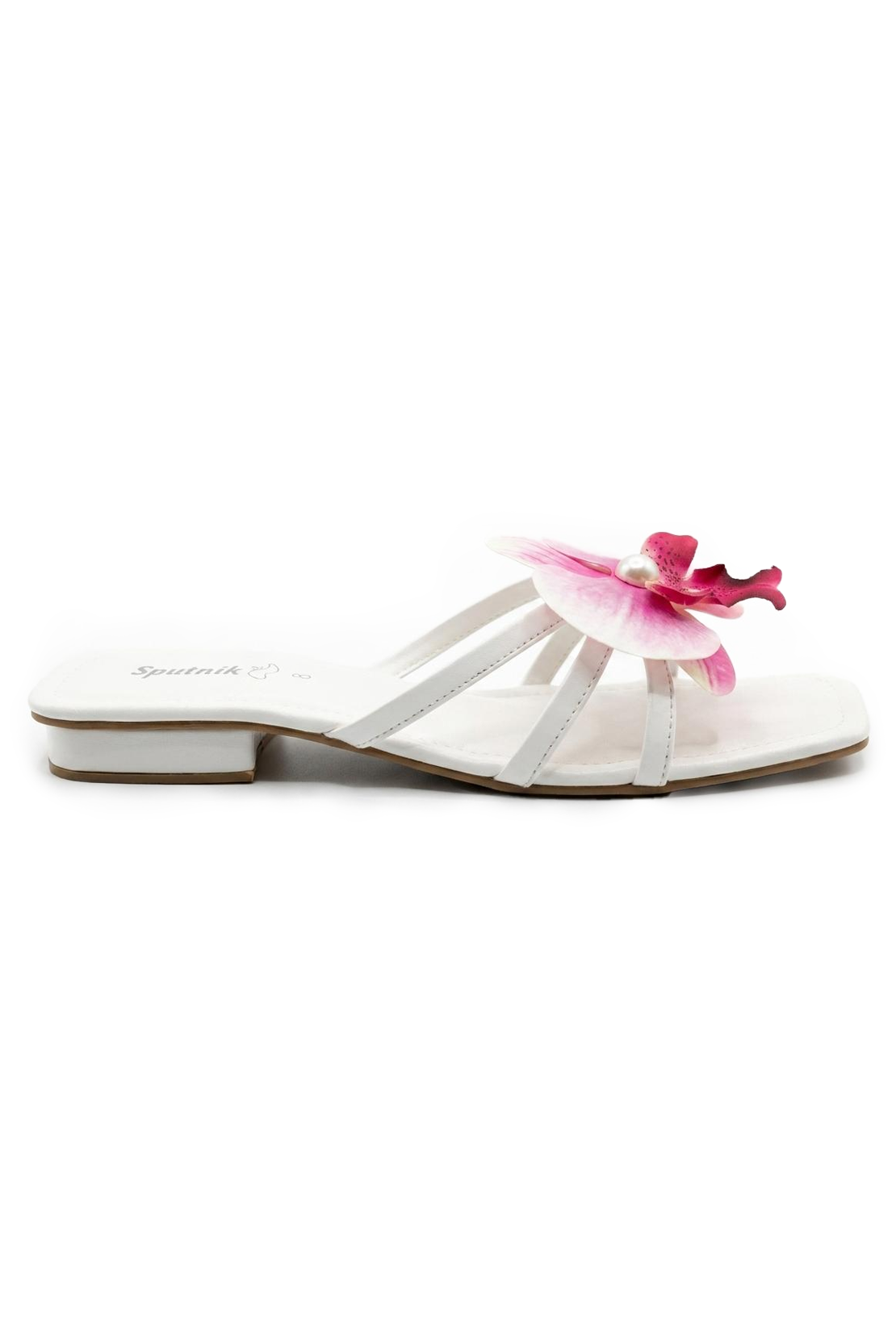 White Flat Slipper L02251/003