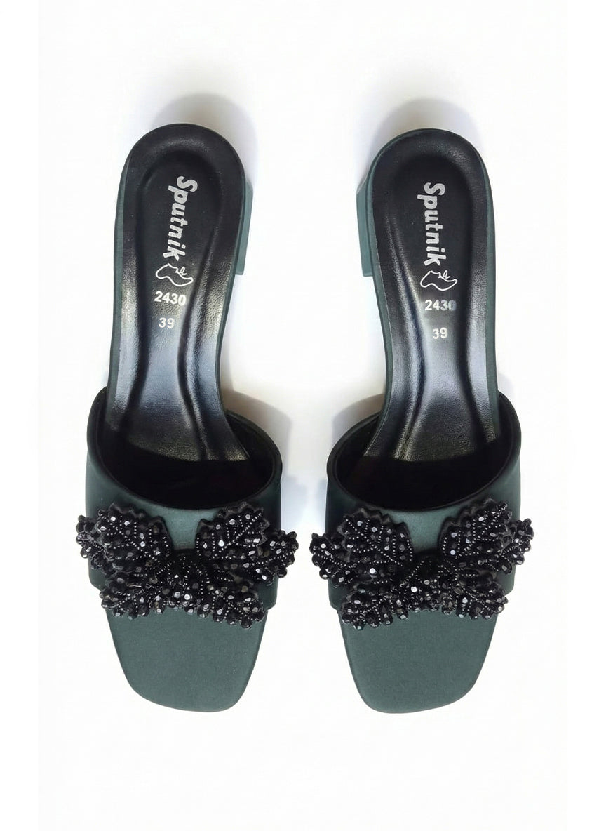 Green Fancy Slipper L02462/007