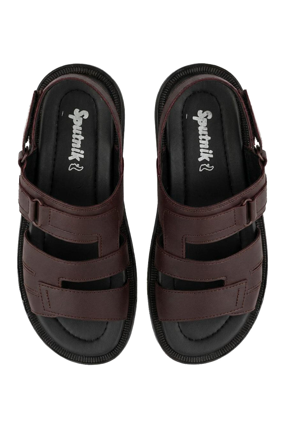 Maroon Sandal K00747/017