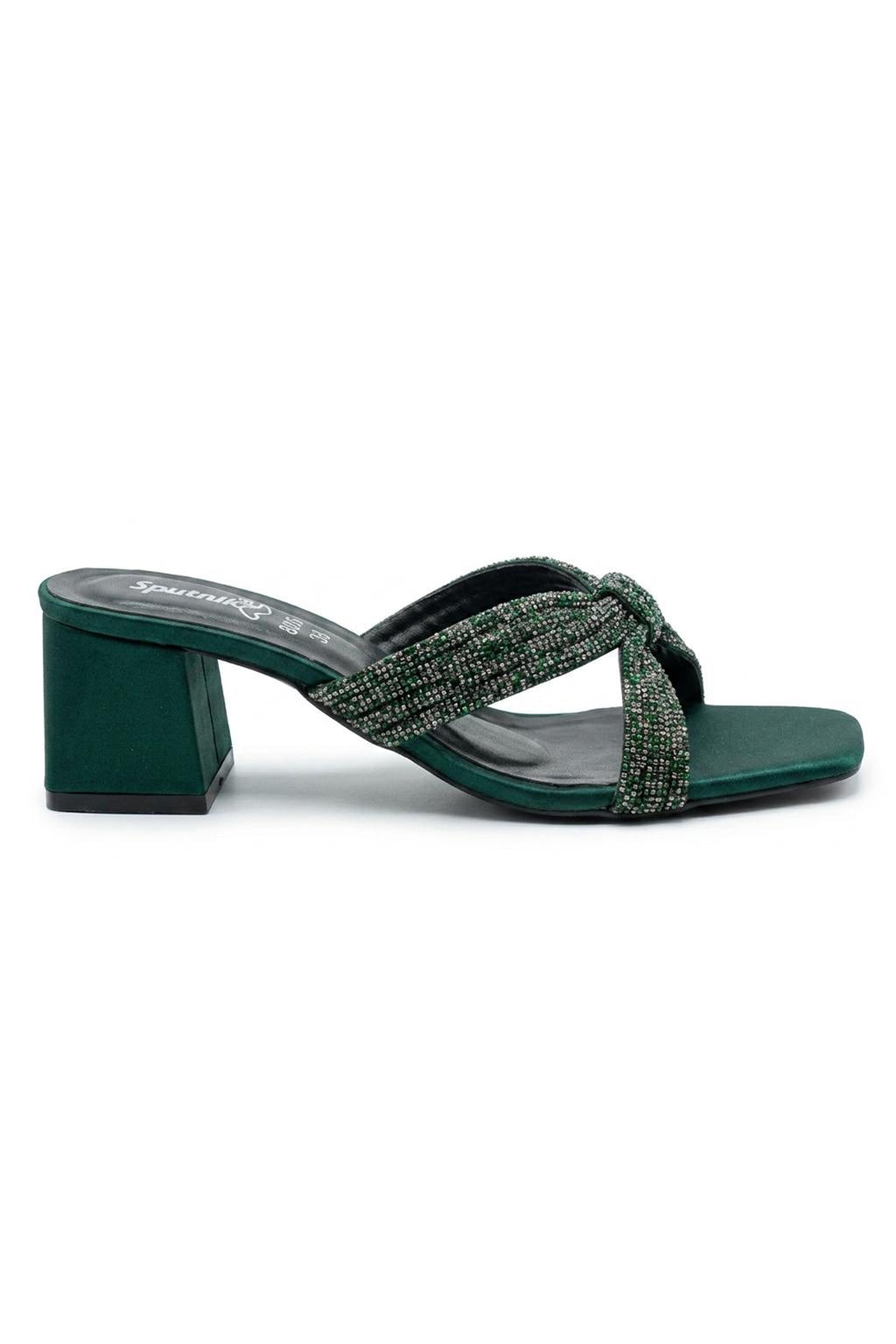 Green Fancy Slipper L02484/007